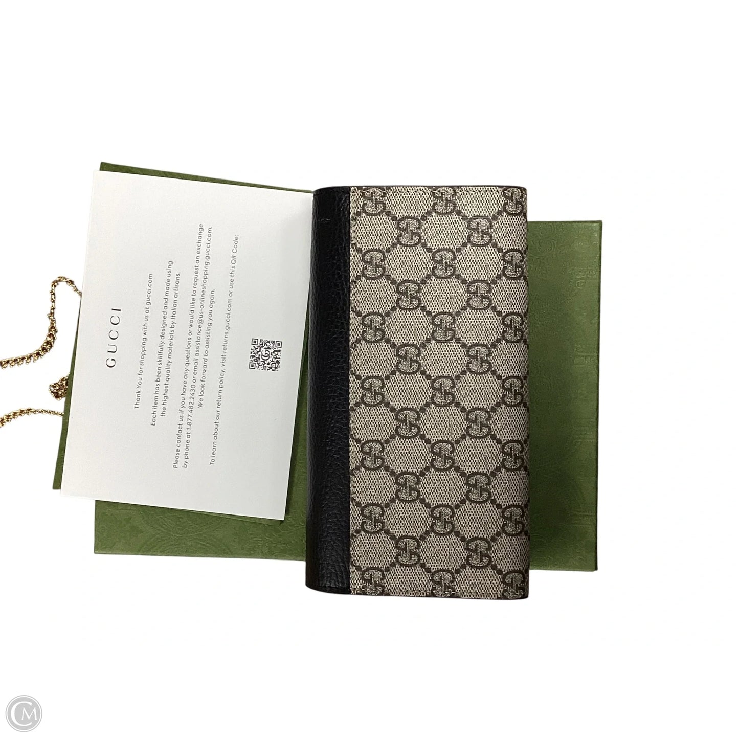 Wallet Luxury Designer By Gucci, Size: Large