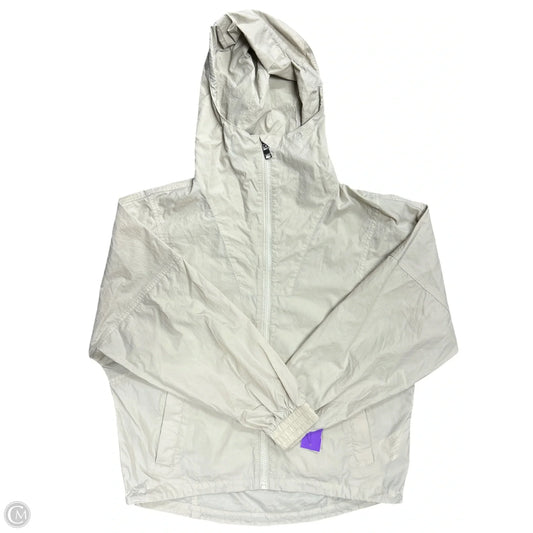 Jacket Windbreaker By Varley In Tan, Size: Xs