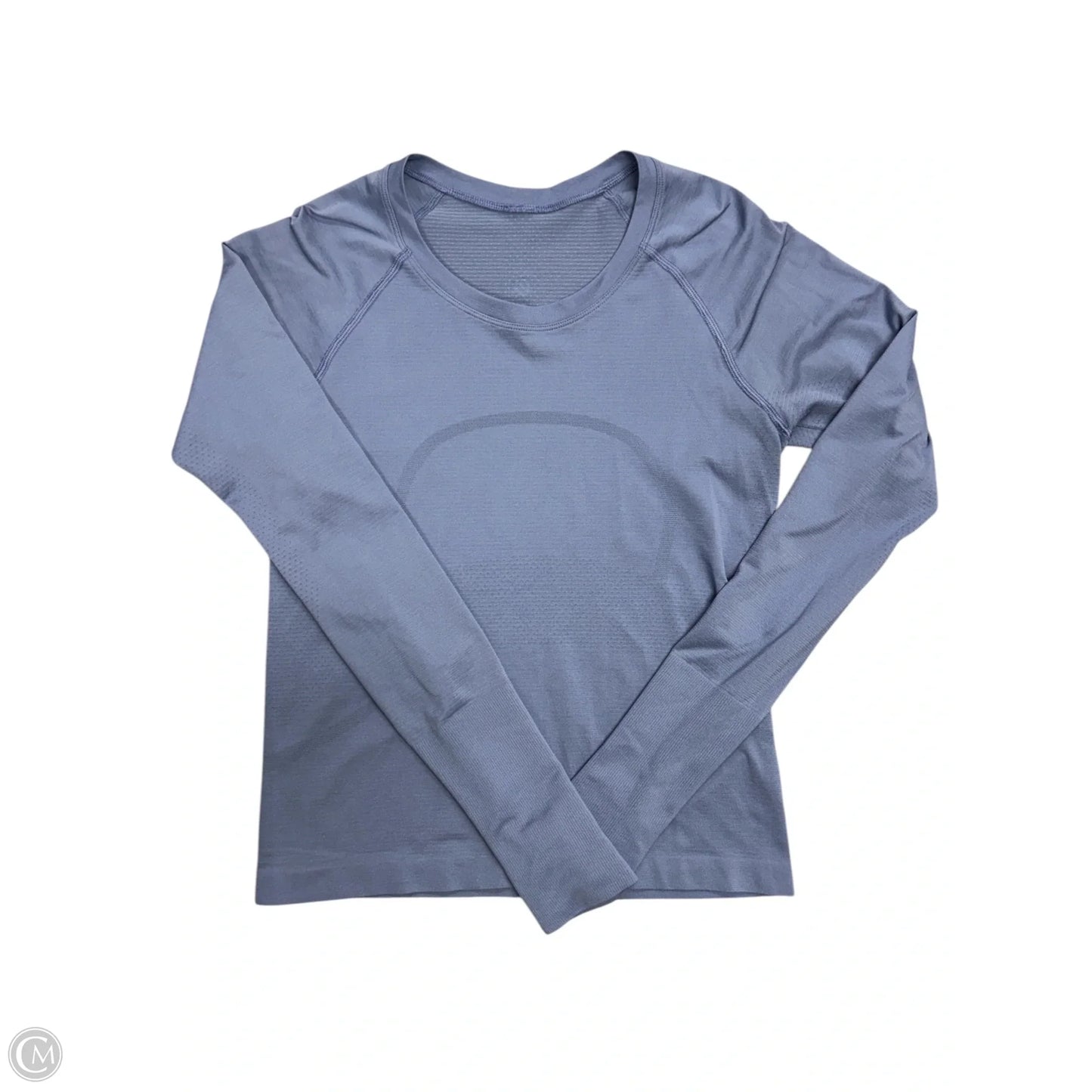 Athletic Top Long Sleeve Crewneck By Lululemon In Blue