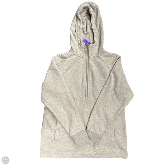 Sweatshirt Hoodie By Varley In Tan, Size: Xxs