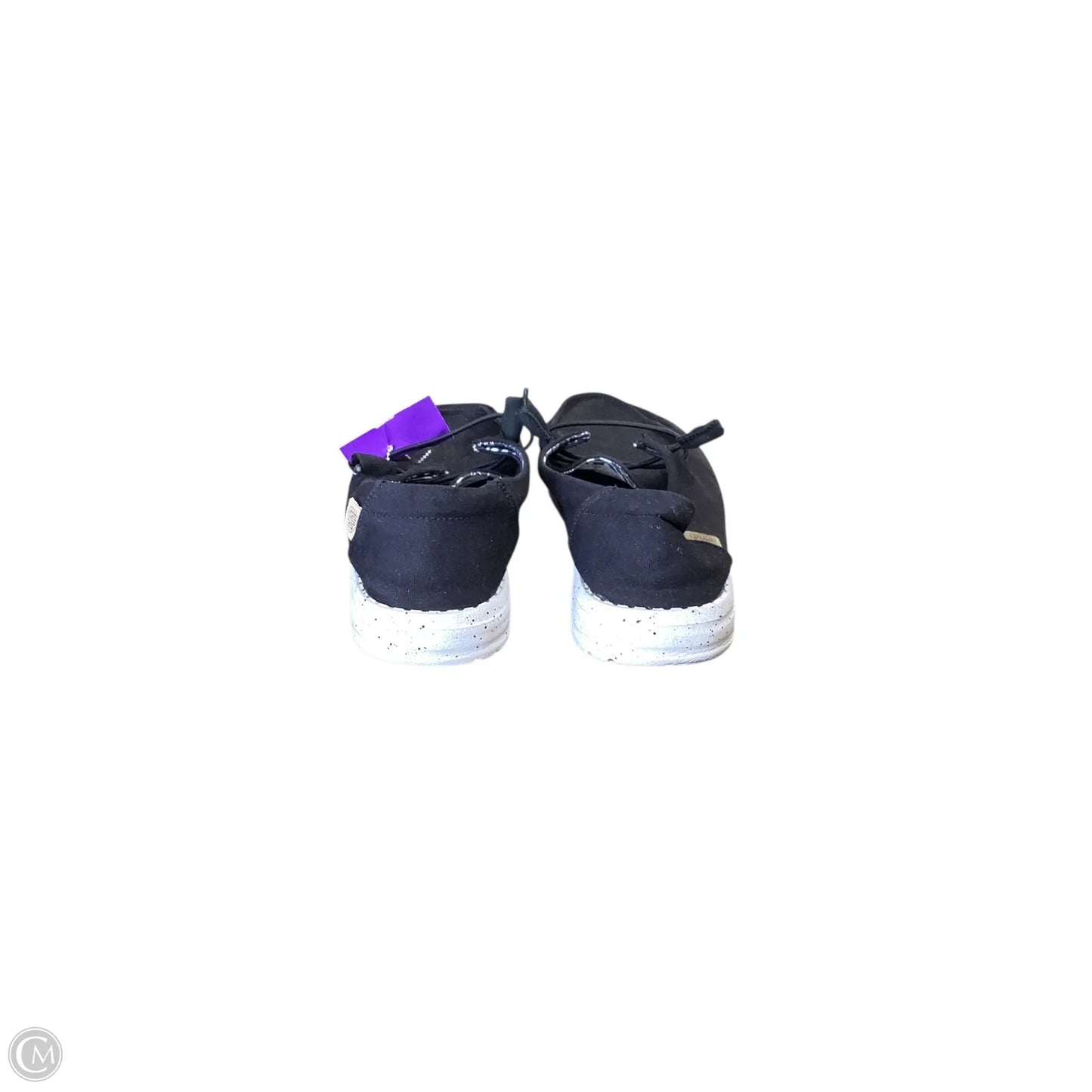Shoes Flats By Hey Dude In Black, Size: 9