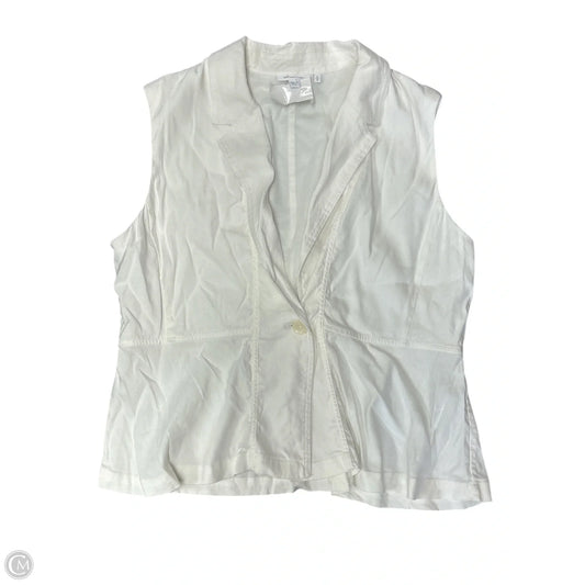 Vest Other By Chicos In White, Size: 12