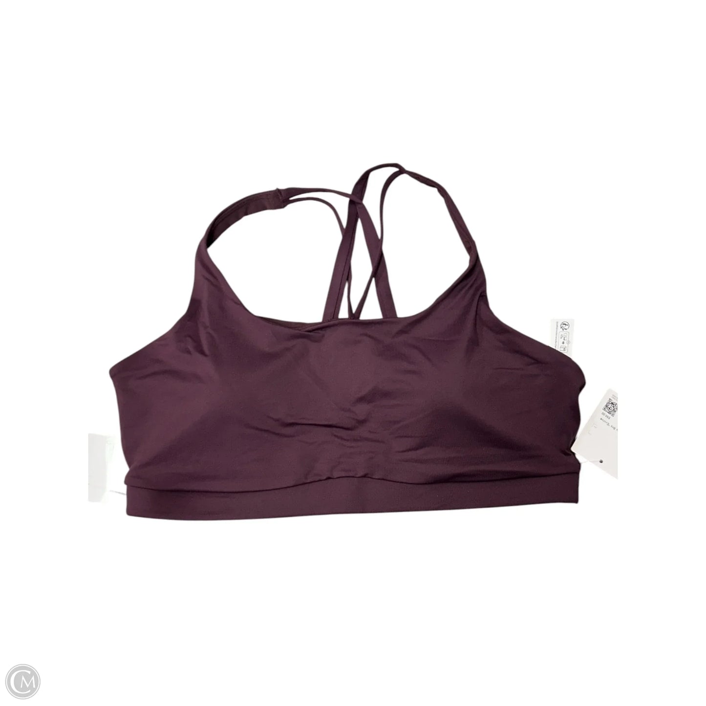 Athletic Bra By Lululemon In Purple, Size: Xl