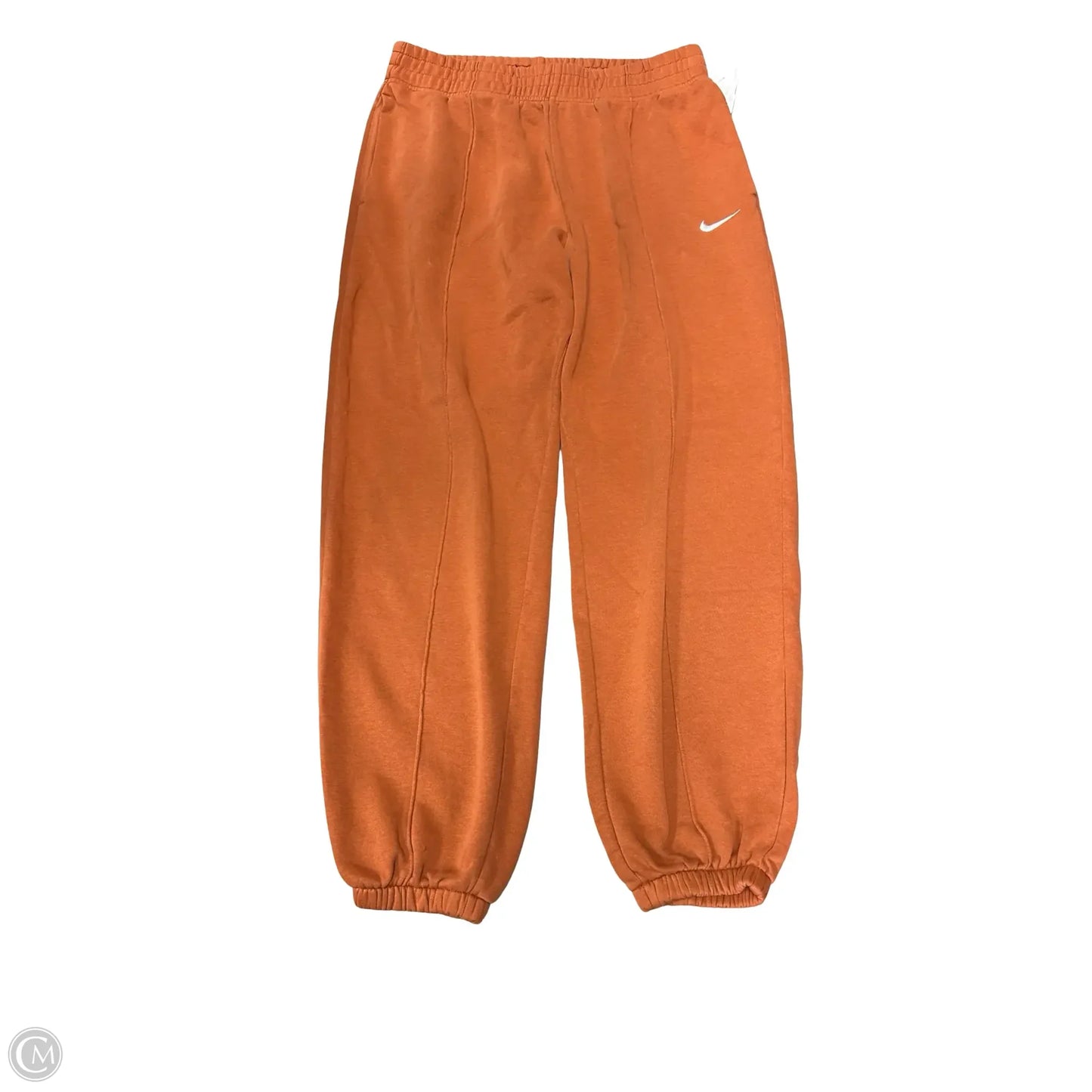 Athletic Pants By Nike In Orange, Size: M