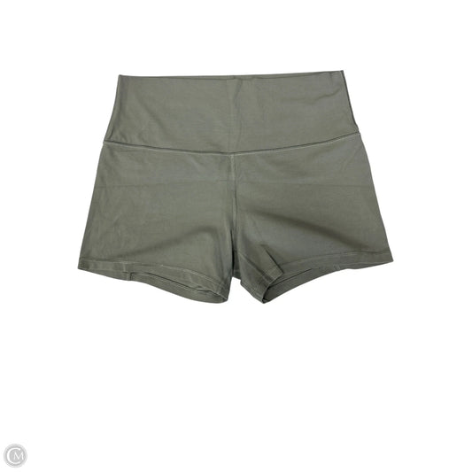 Athletic Shorts By Lululemon In Green, Size: 12