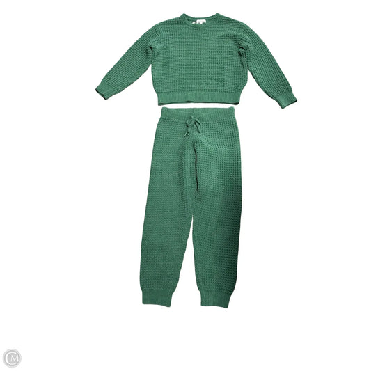 Pants Set 2pc By Clothes Mentor In Green, Size: S