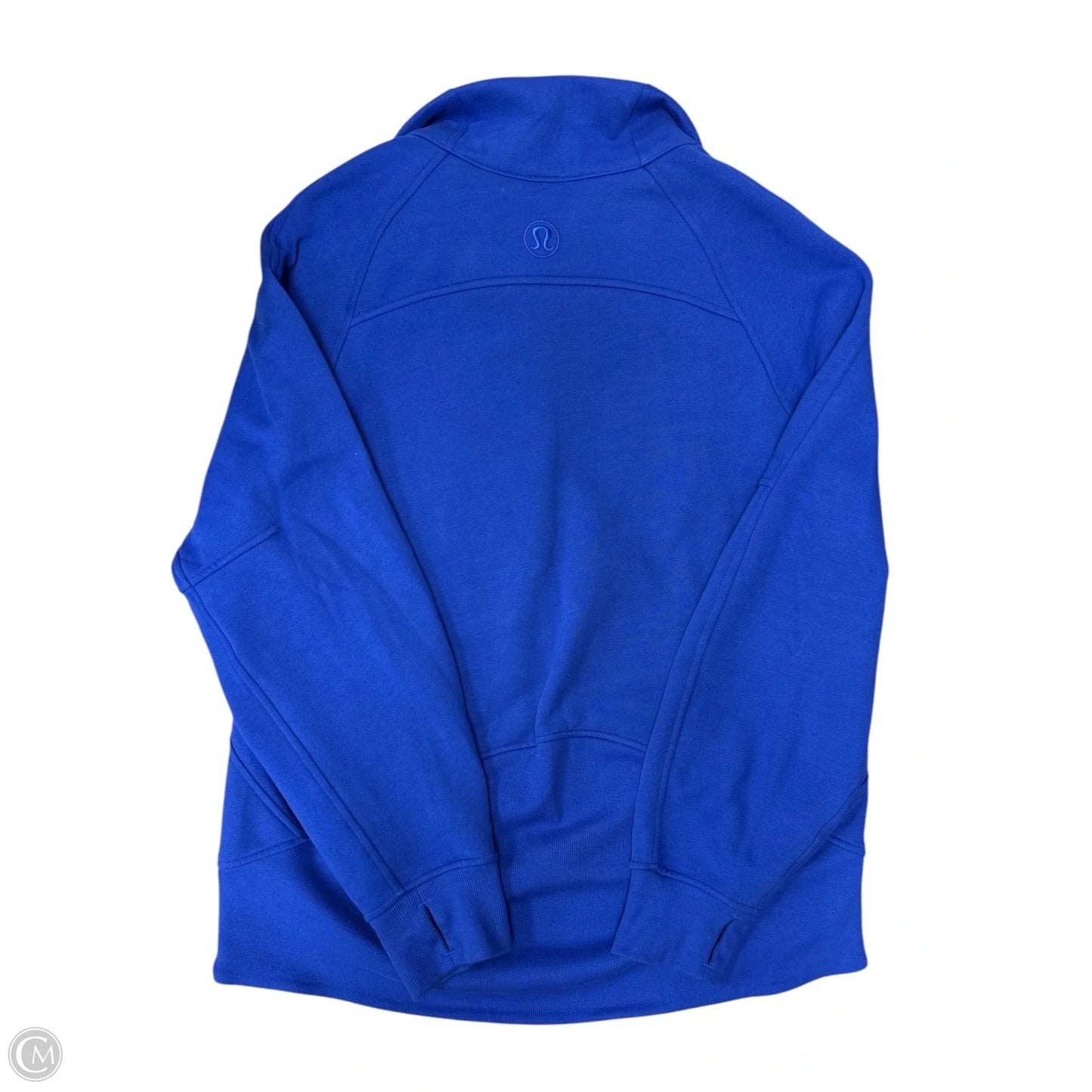 Athletic Sweatshirt Collar By Lululemon In Blue, Size: M