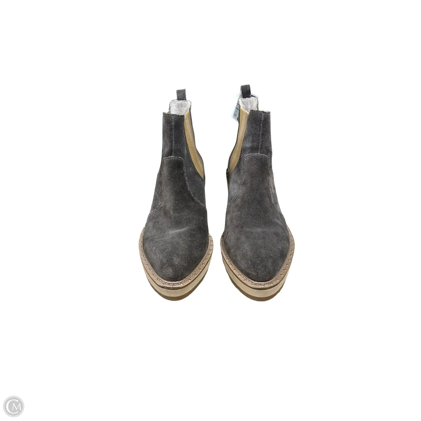 Boots Ankle Heels By Cmc In Brown, Size: 11