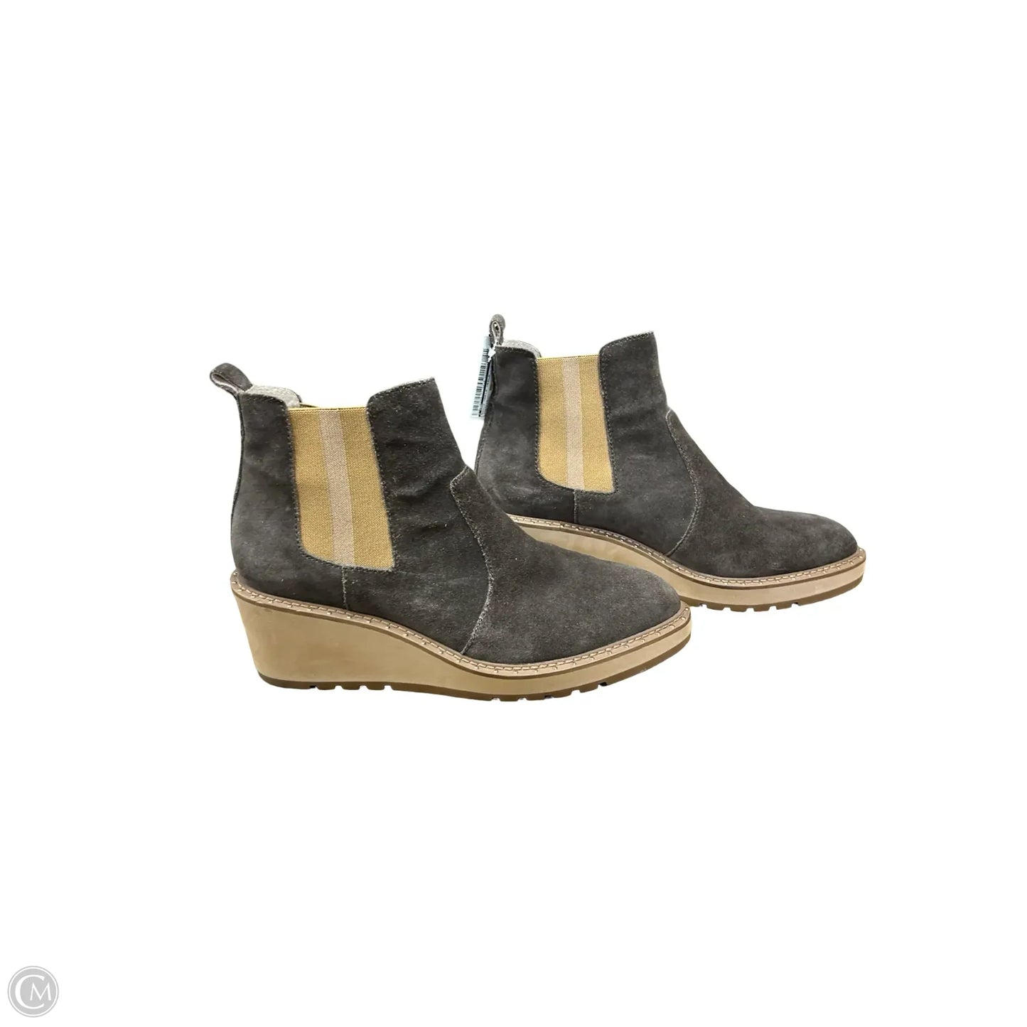 Boots Ankle Heels By Cmc In Brown, Size: 11