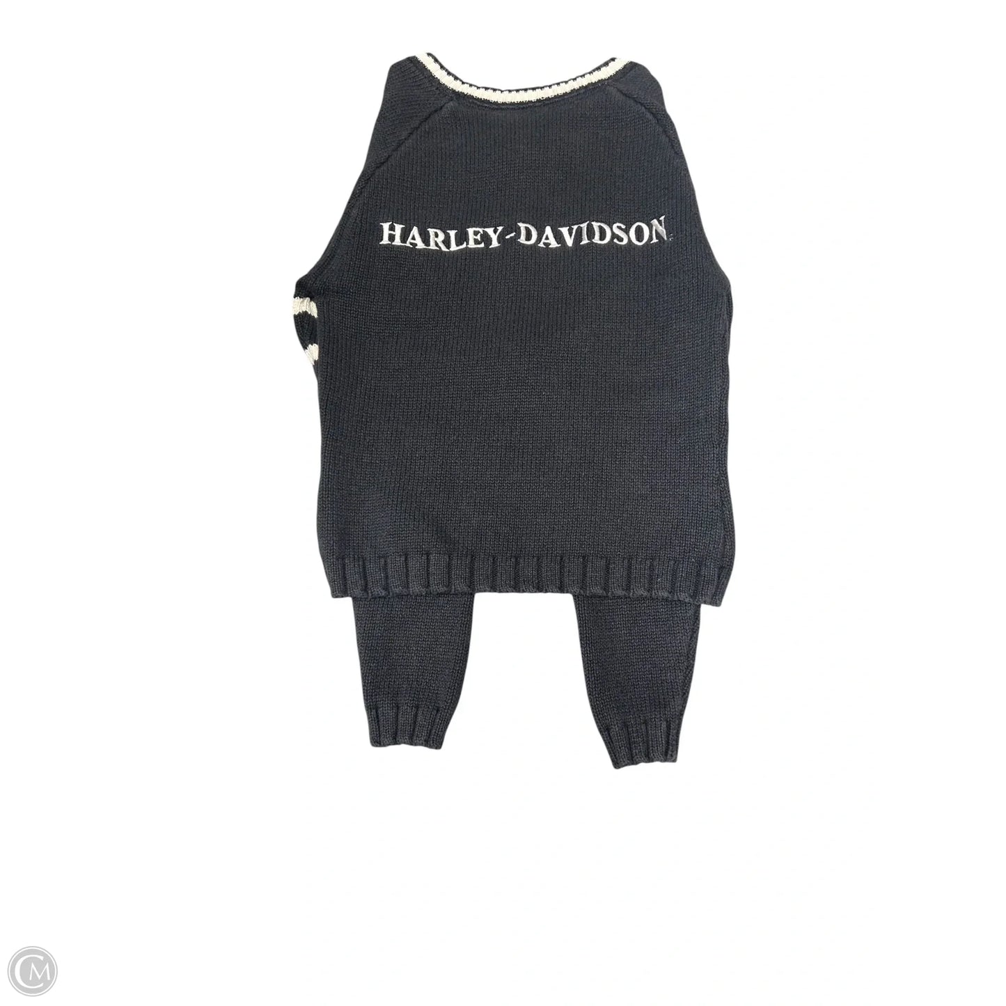 Sweater By Harley Davidson In Black, Size: Xs