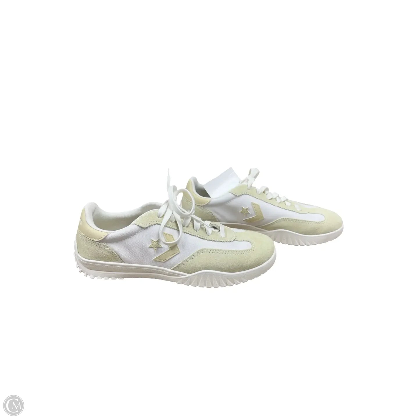 Shoes Sneakers By Converse In Tan & White, Size: 8