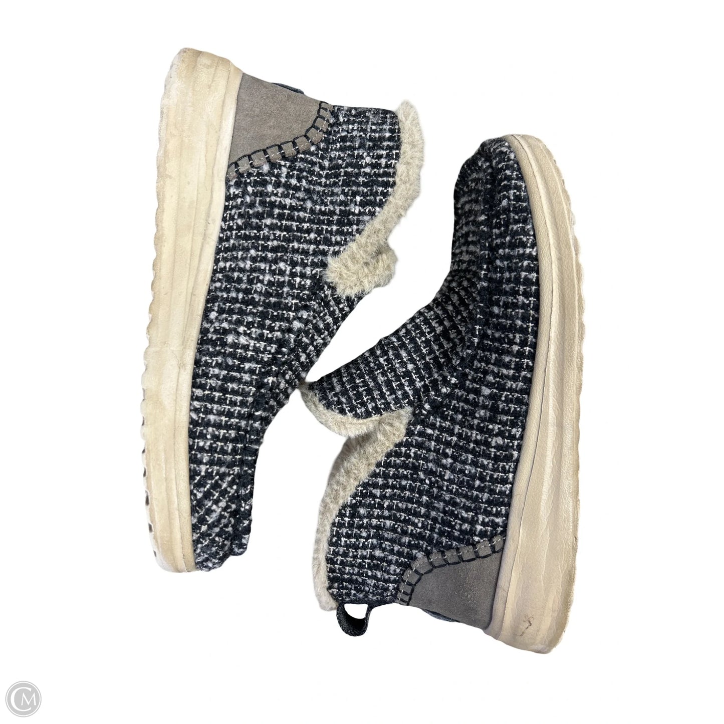 Shoes Flats By Hey Dude In Black, Size: 8