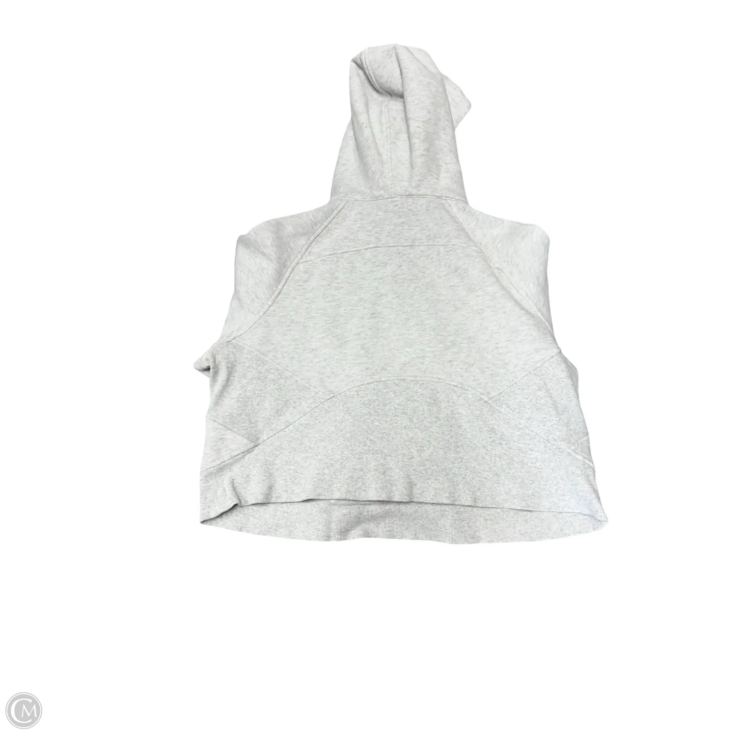 Sweatshirt Hoodie By Levis In Grey, Size: S