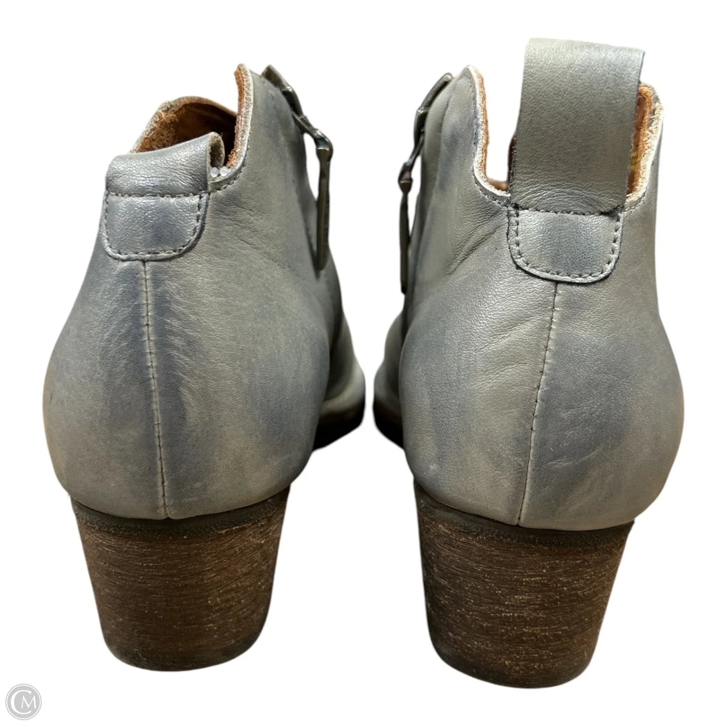 Boots Ankle Flats By Cmc In Grey, Size: 9