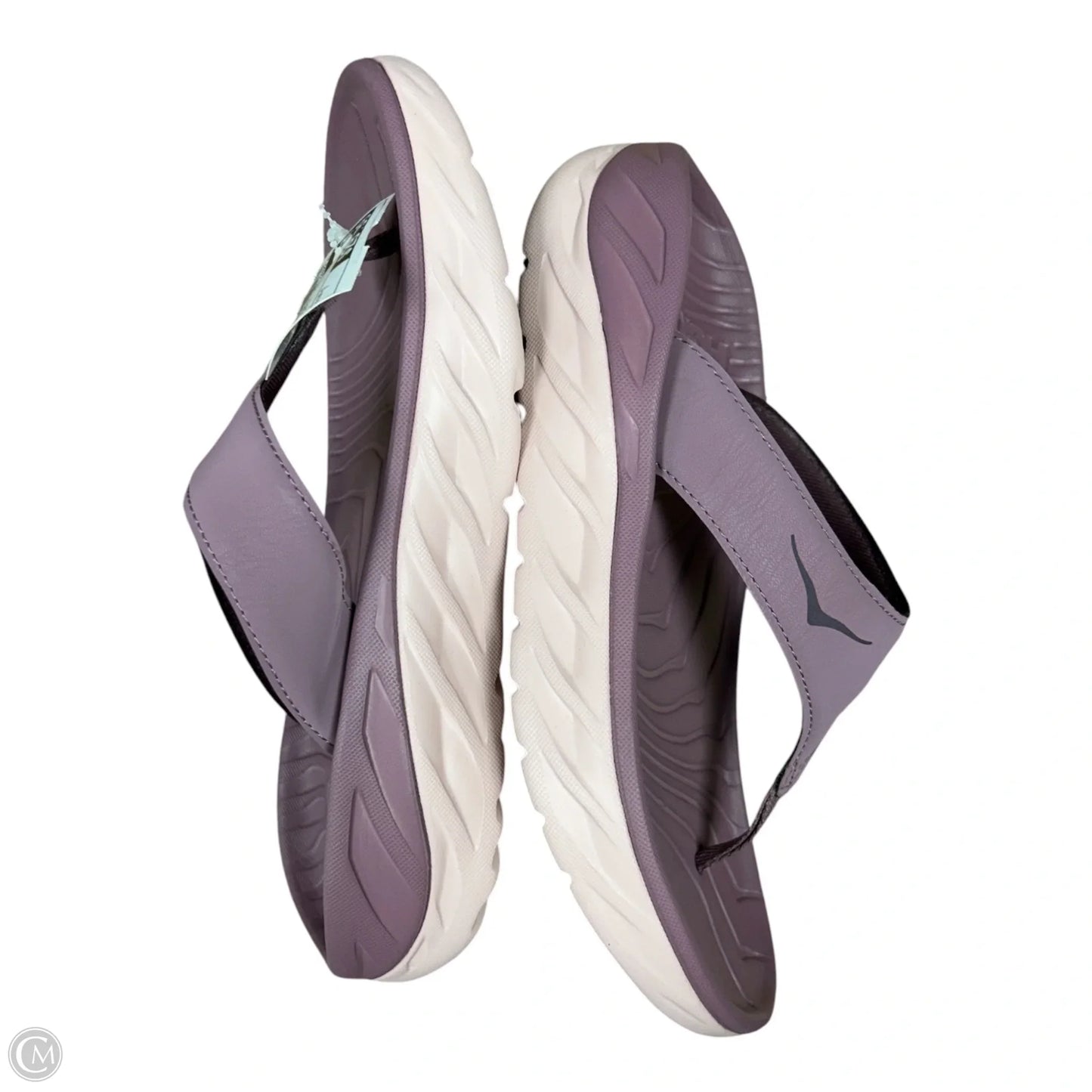 Sandals Flats By Hoka In Purple, Size: 7