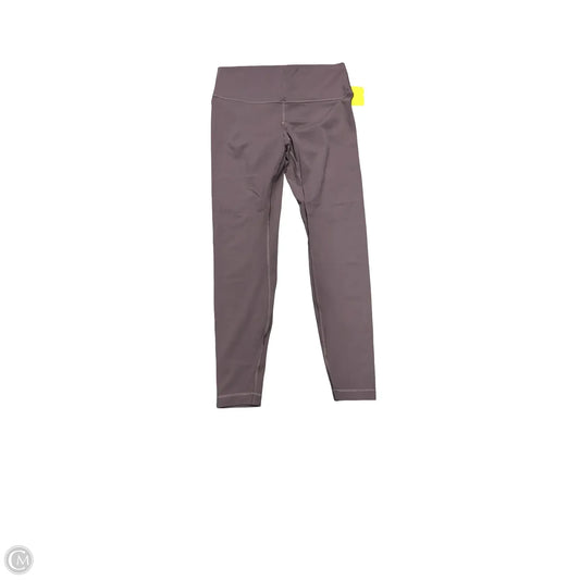Athletic Leggings By Lululemon In Purple, Size: 10