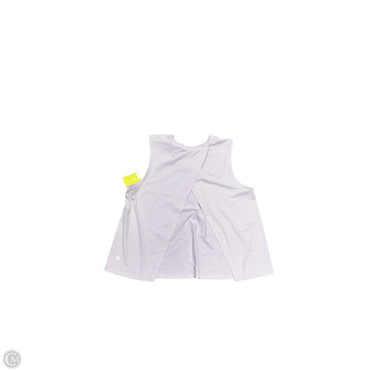 Athletic Tank Top By Lululemon In Pink, Size: 6