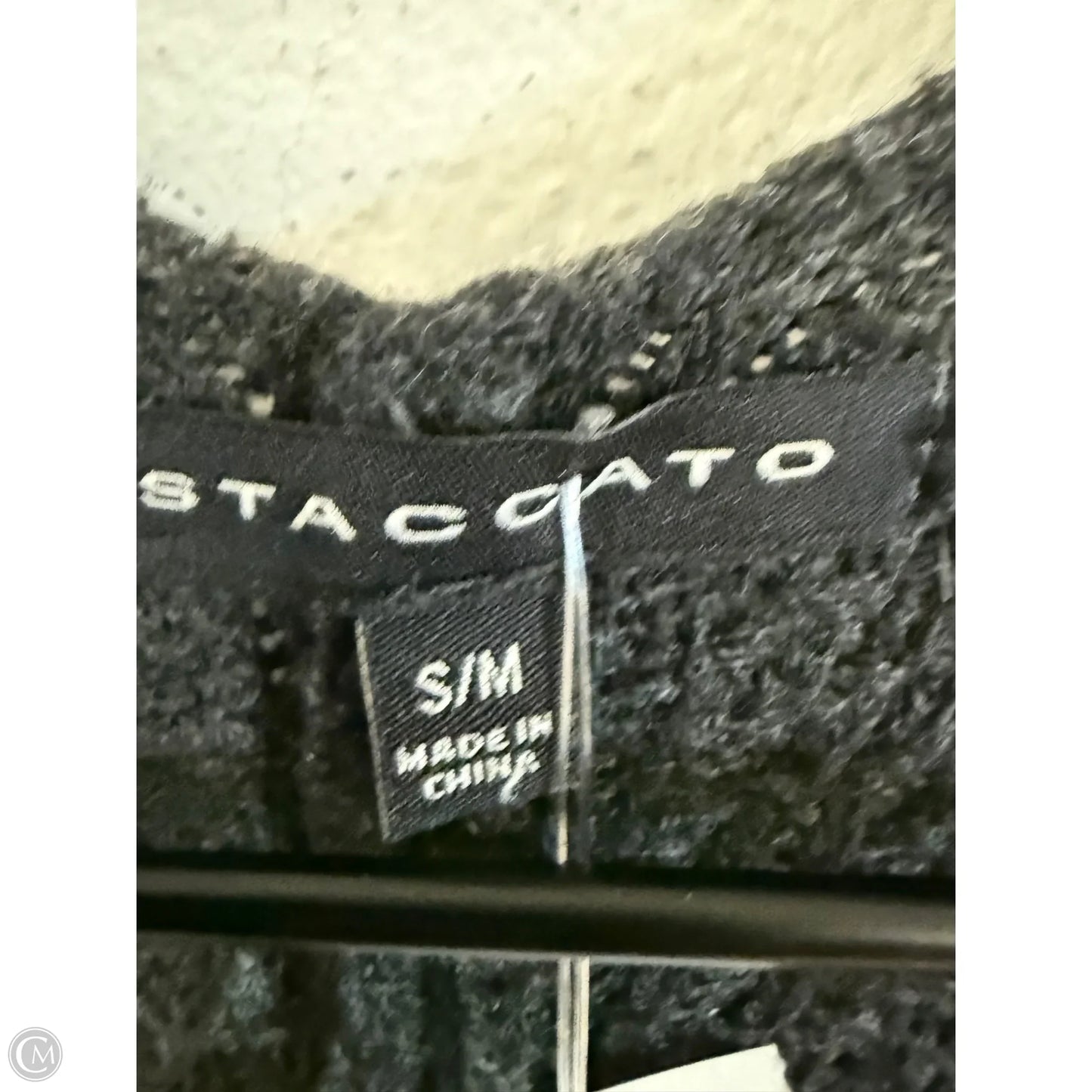Sweater Cardigan By Staccato In Black, Size: M
