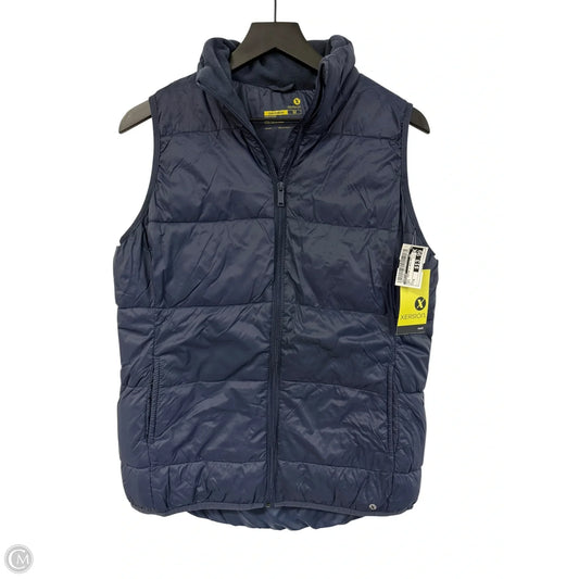 Vest Puffer & Quilted By Xersion In Navy, Size: M
