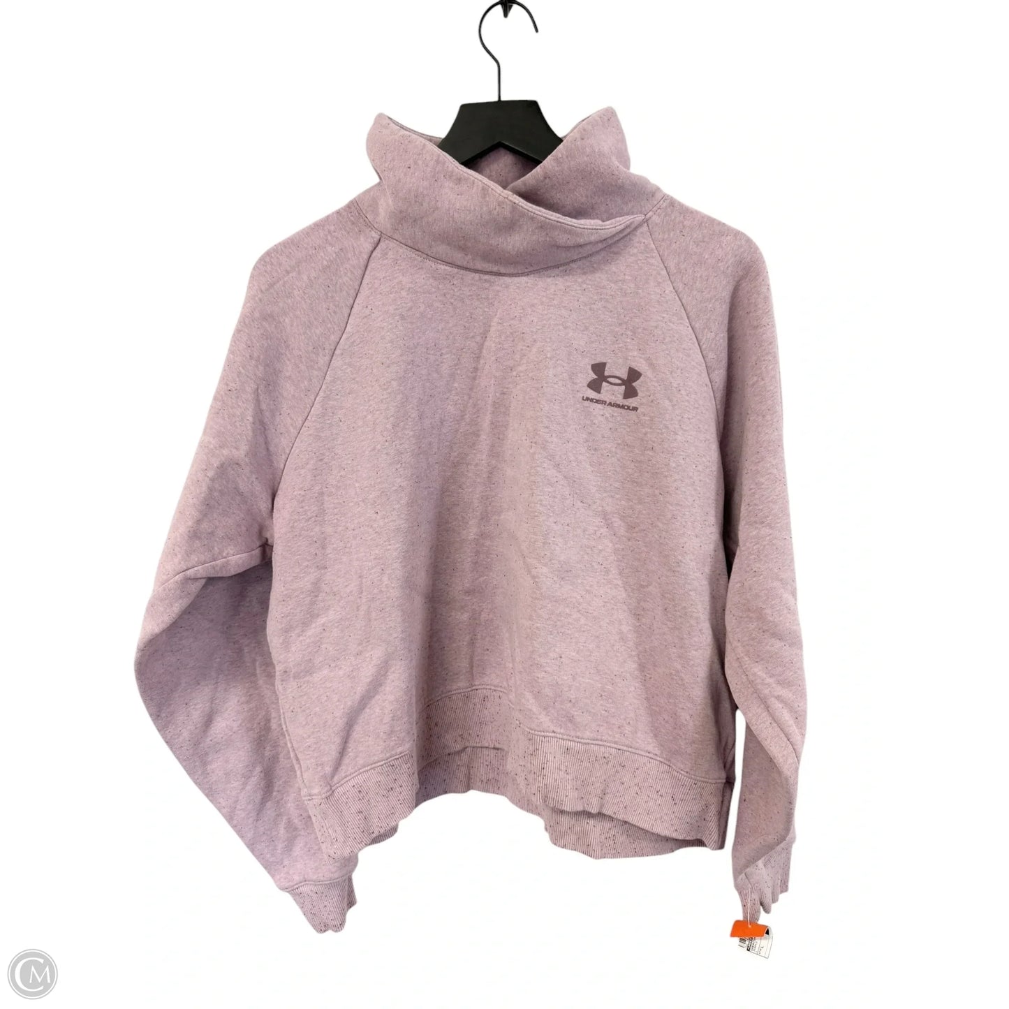 Sweatshirt Collar By Under Armour In Purple, Size: L