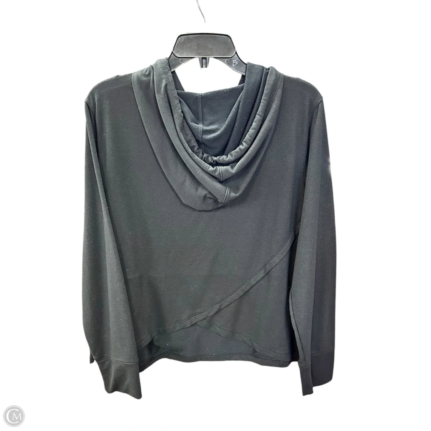 Athletic Top Long Sleeve Hoodie By Avia In Black, Size: Xxl