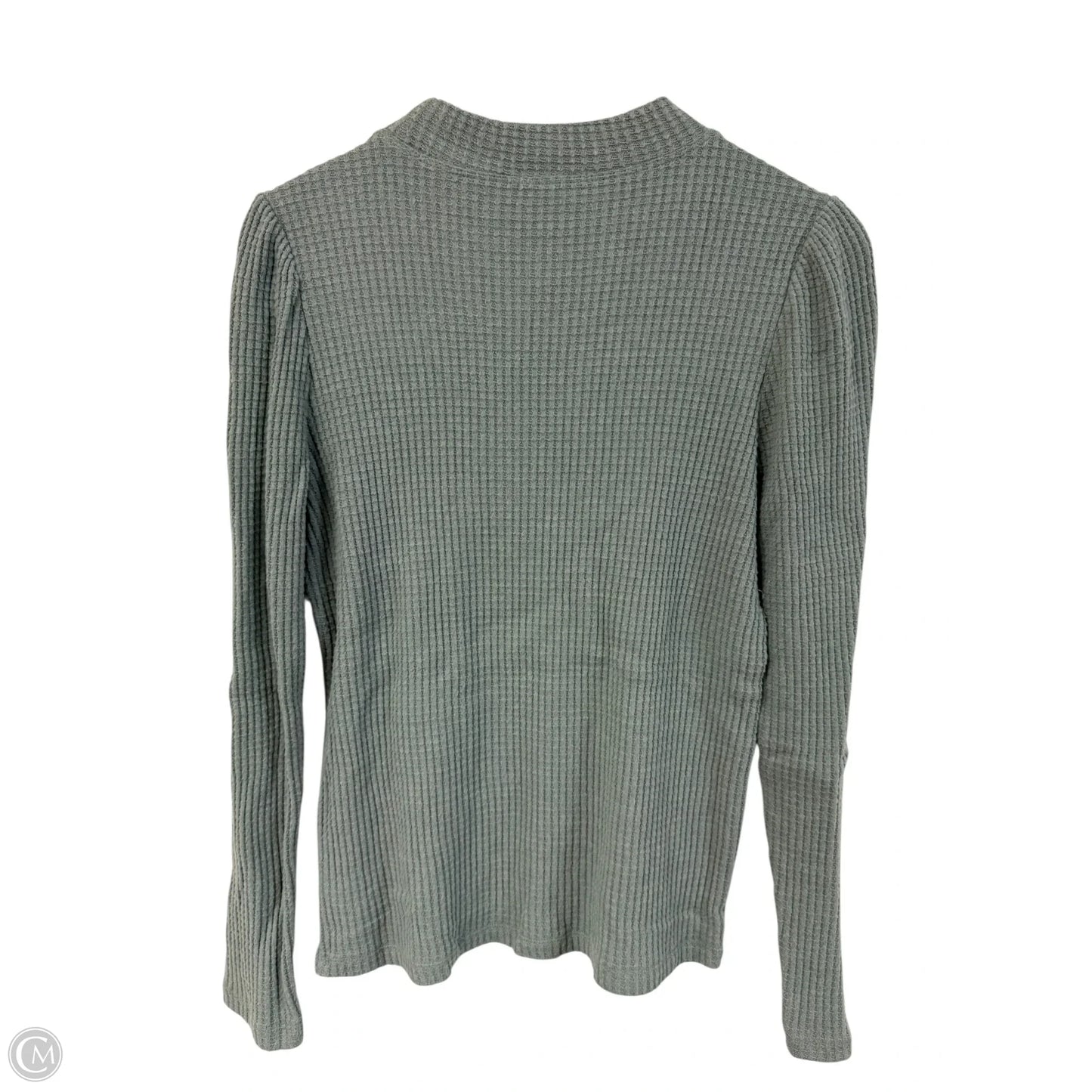 Top Long Sleeve By Z Supply In Blue, Size: L