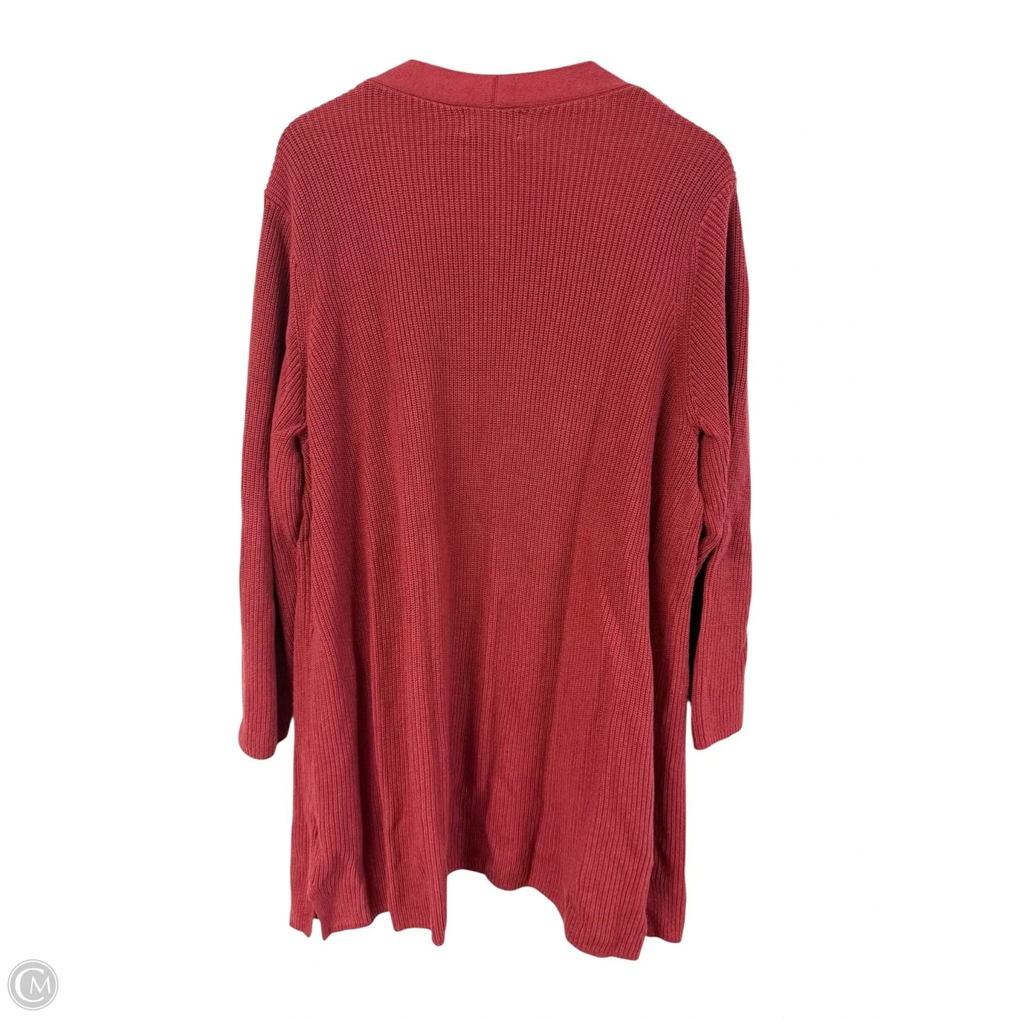 Sweater Cardigan By Old Navy In Red, Size: Xxl