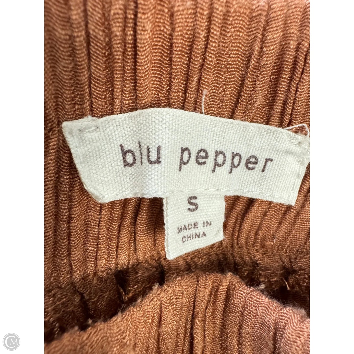 Pants Wide Leg By Blu Pepper In Orange, Size: S