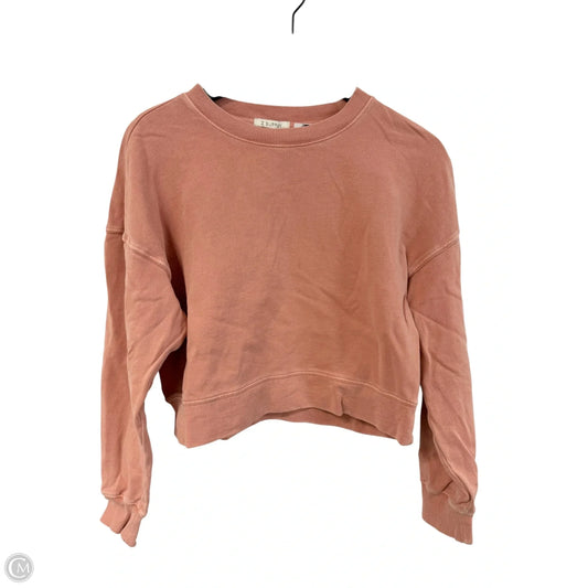 Sweatshirt Crewneck By Z Supply In Peach, Size: S