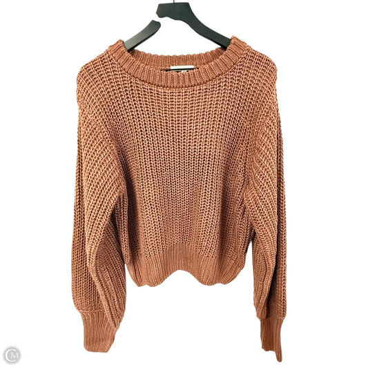 Sweater By Z Supply In Brown, Size: Xl