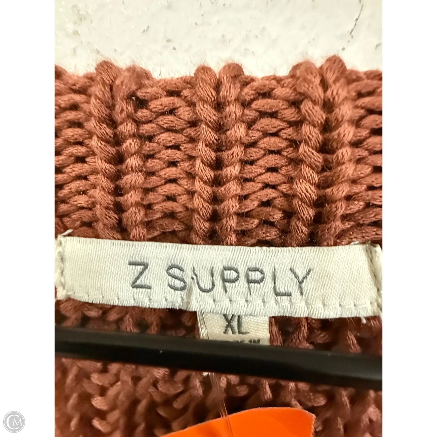 Sweater By Z Supply In Brown, Size: Xl