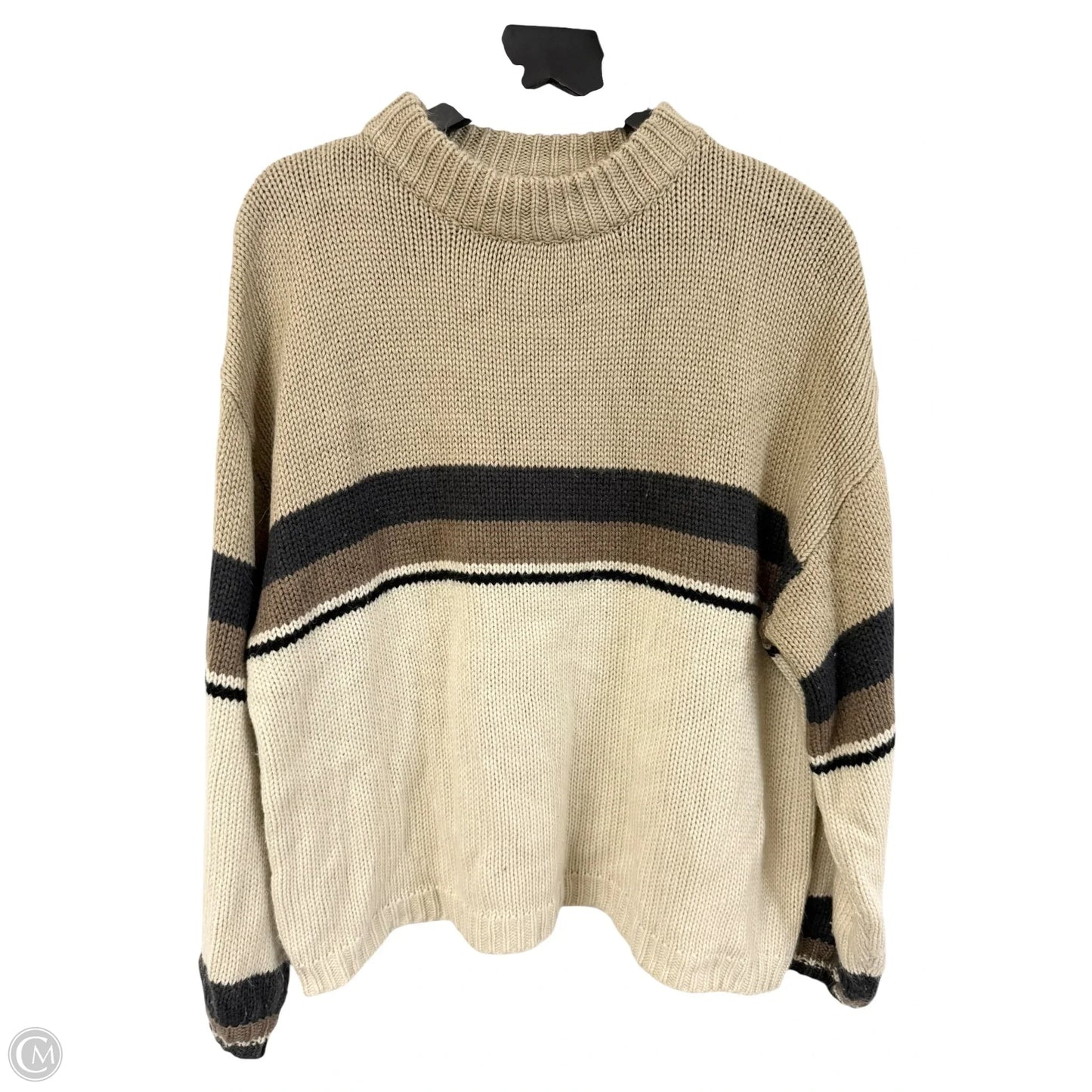 Sweater By Bke In Tan, Size: L