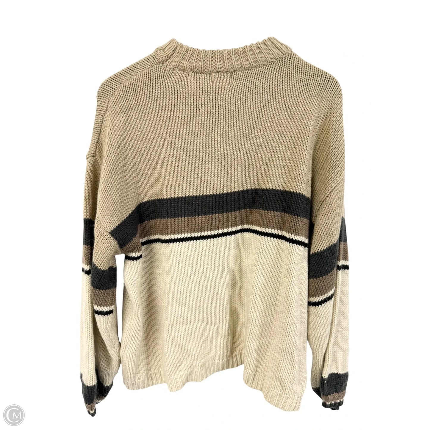 Sweater By Bke In Tan, Size: L
