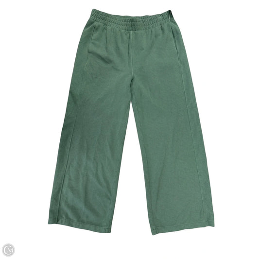 Athletic Pants By 90 Degrees By Reflex In Green, Size: L