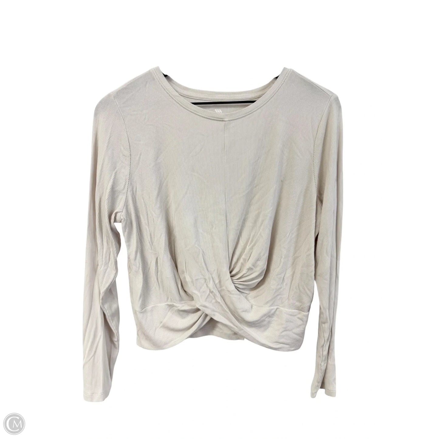 Athletic Sweatshirt Crewneck By All In Motion In Ivory, Size: L