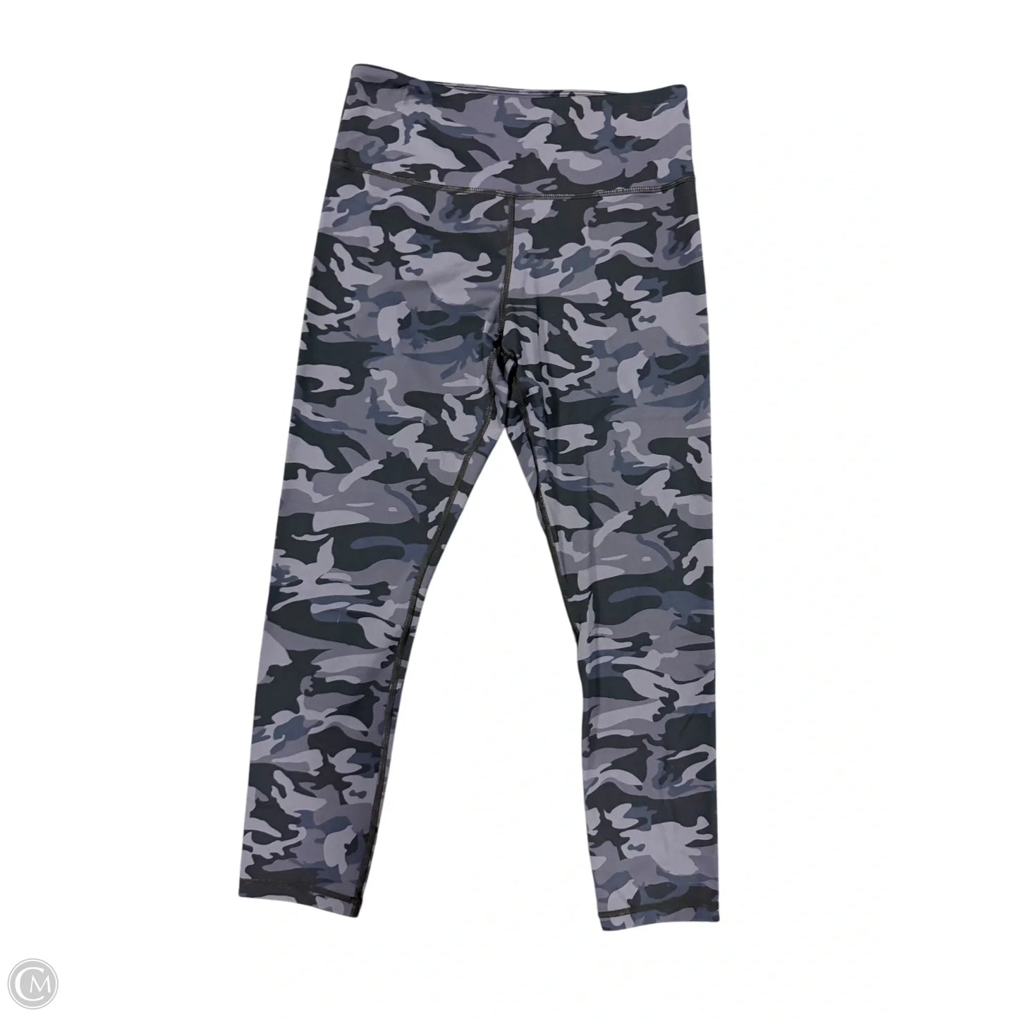 Athletic Leggings By Zyia In Camouflage Print, Size: M