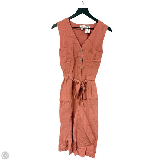 Jumpsuit By A New Day In Orange, Size: S