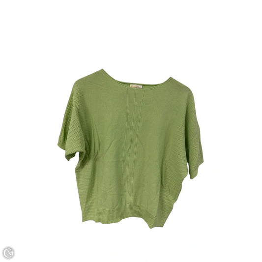 Top Short Sleeve By Clothes Mentor In Green, Size: M
