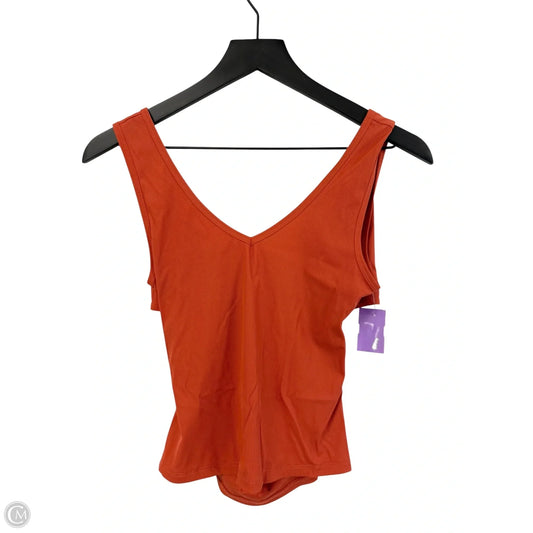 Athletic Tank Top By Zyia In Orange, Size: M