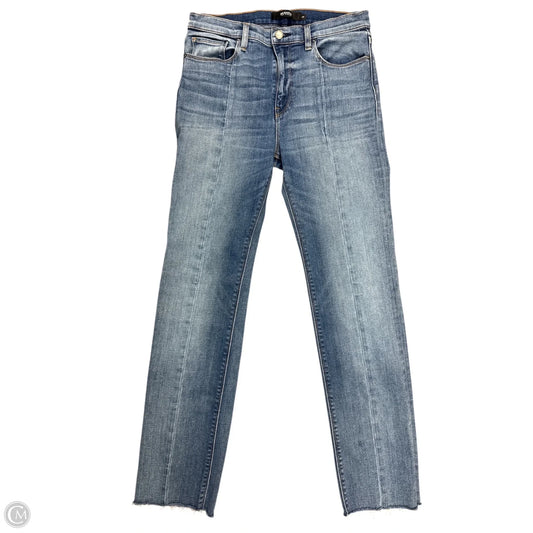 Jeans Straight By Hudson In Blue Denim, Size: 8