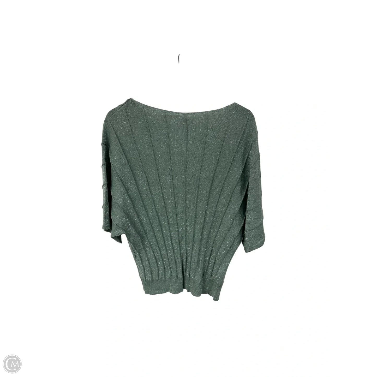 Top Short Sleeve By Chicos In Green, Size: S