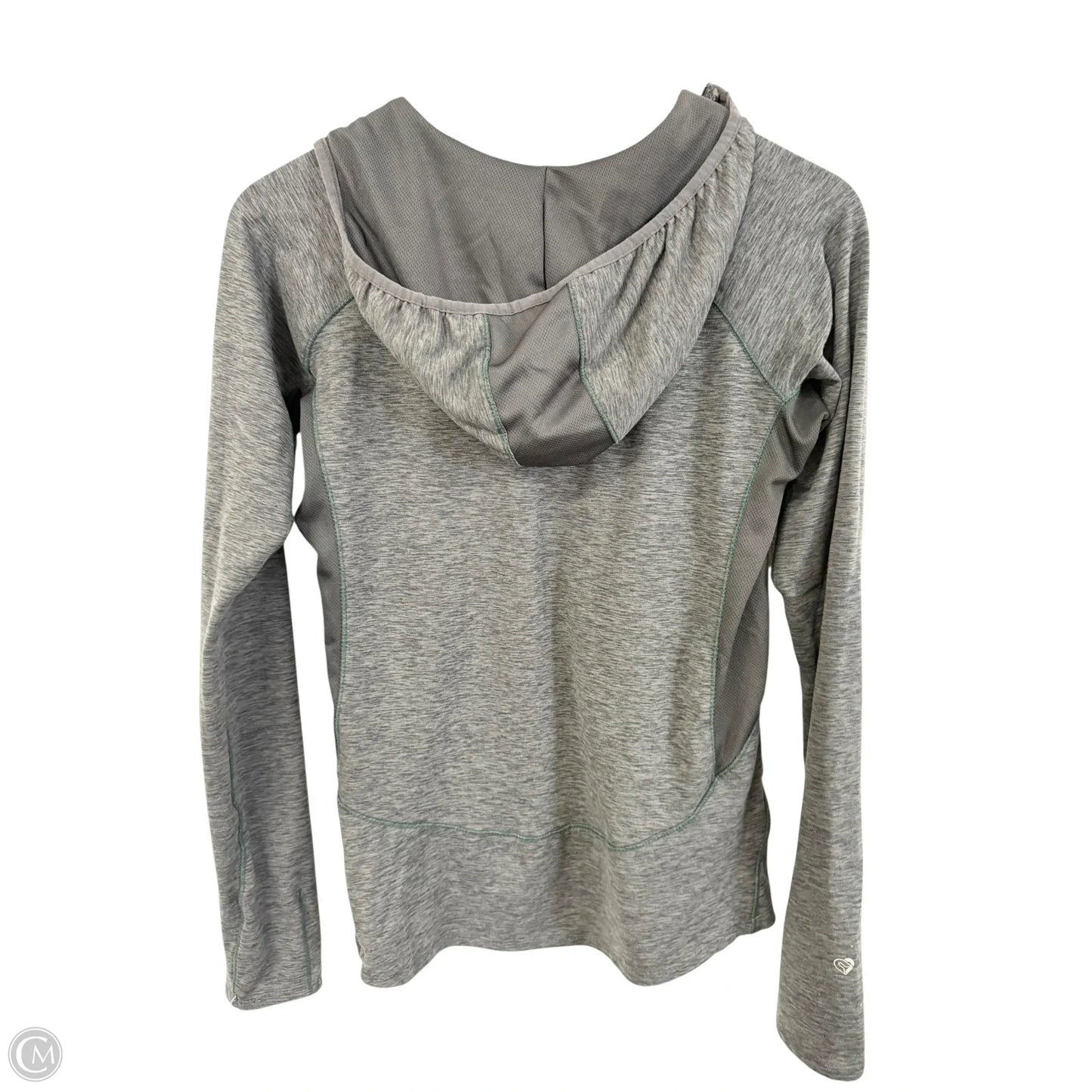 Athletic Top Long Sleeve Hoodie By Colosseum In Grey, Size: S