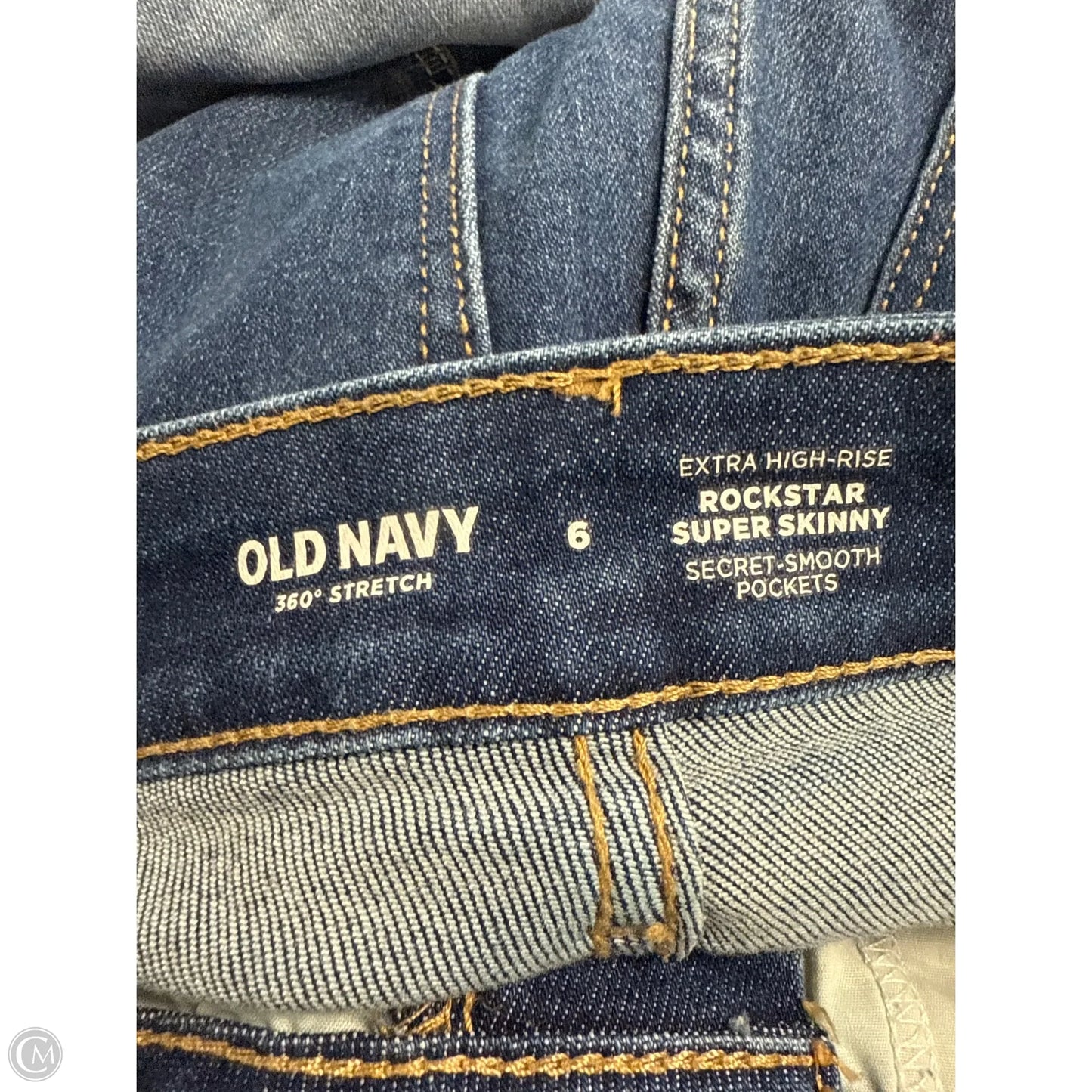 Jeans Skinny By Old Navy In Blue Denim, Size: 6