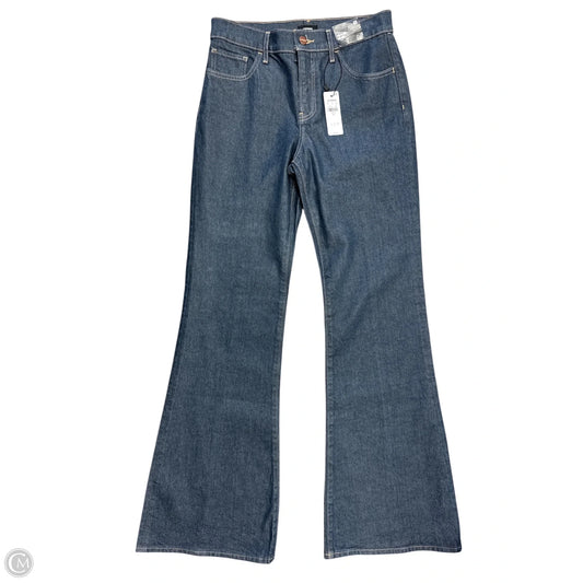 Jeans Wide Leg By Express In Blue Denim, Size: 4