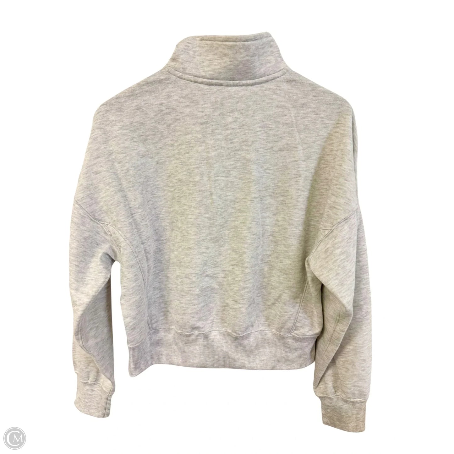 Sweatshirt Collar By Reflex In Grey, Size: S