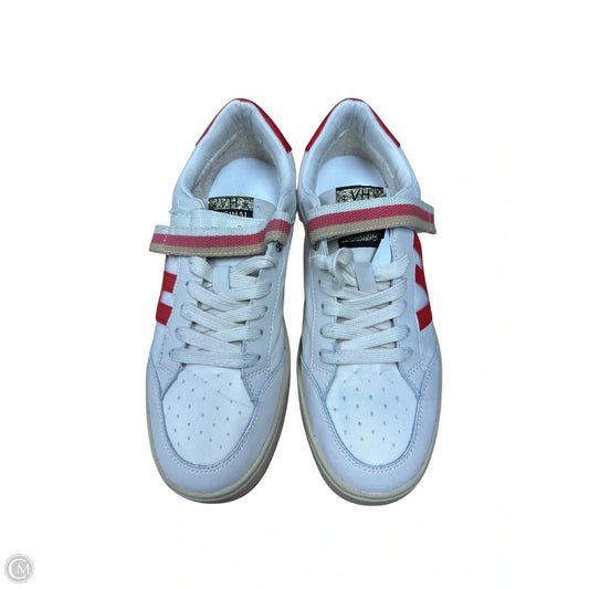 Shoes Sneakers By Vintage Havana In Cream & Red, Size: 10