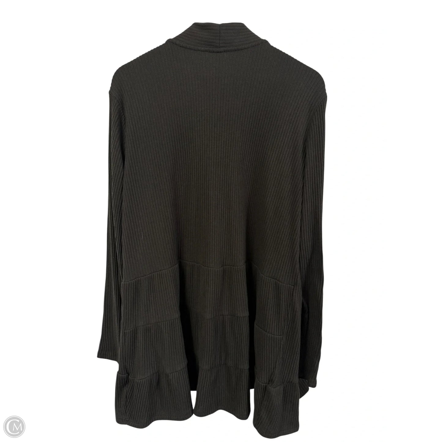 Cardigan By Lc Lauren Conrad In Black, Size: 3x