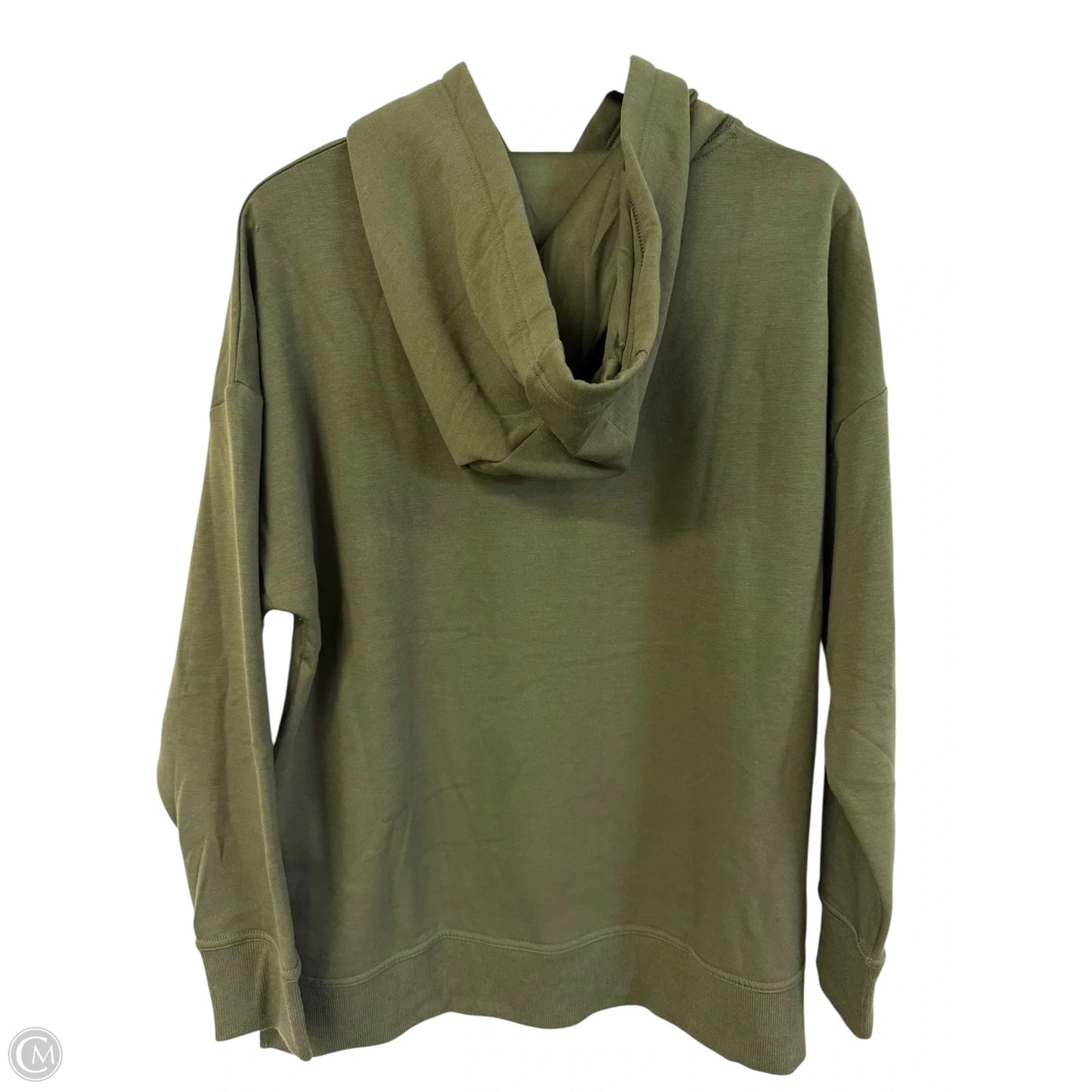 Sweatshirt Hoodie By Athletic Works In Green, Size: L