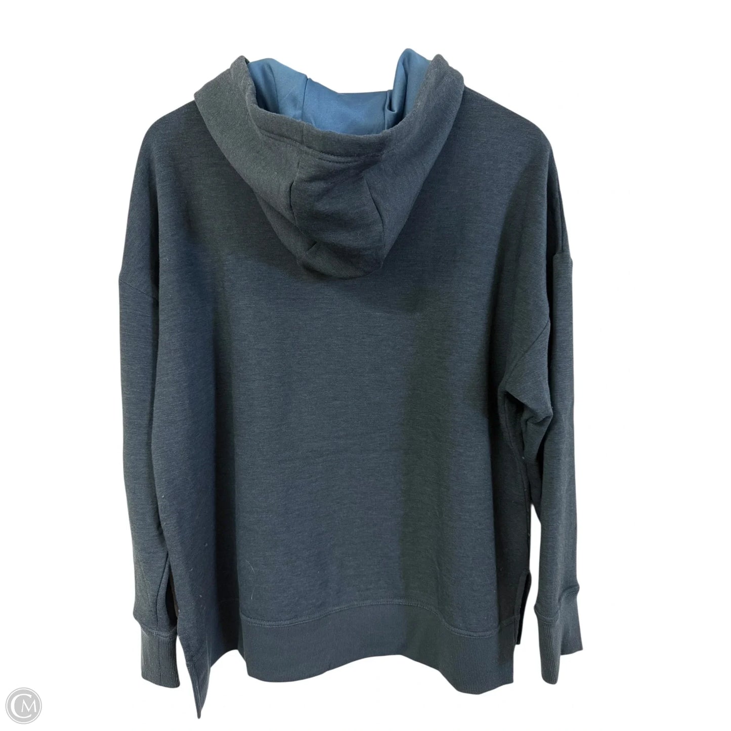 Sweatshirt Hoodie By Athletic Works In Navy, Size: L