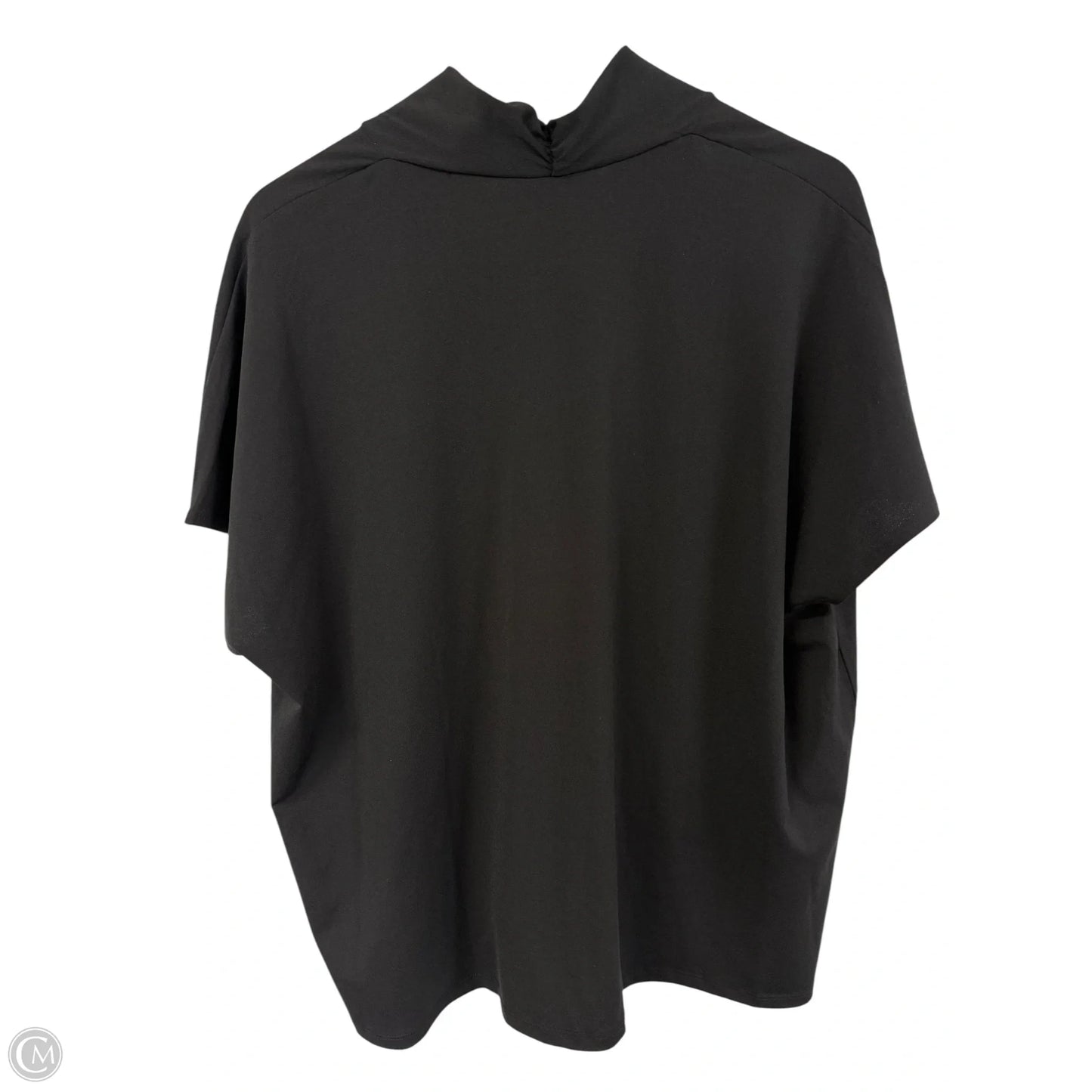 Top Short Sleeve By H&m In Black, Size: Xxl